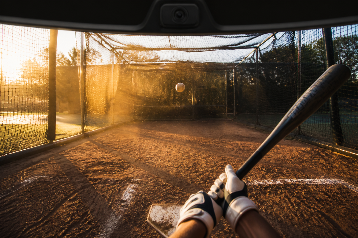 Baseball Camera Glasses: What the Hitter, the Coach and the Umpire Each See