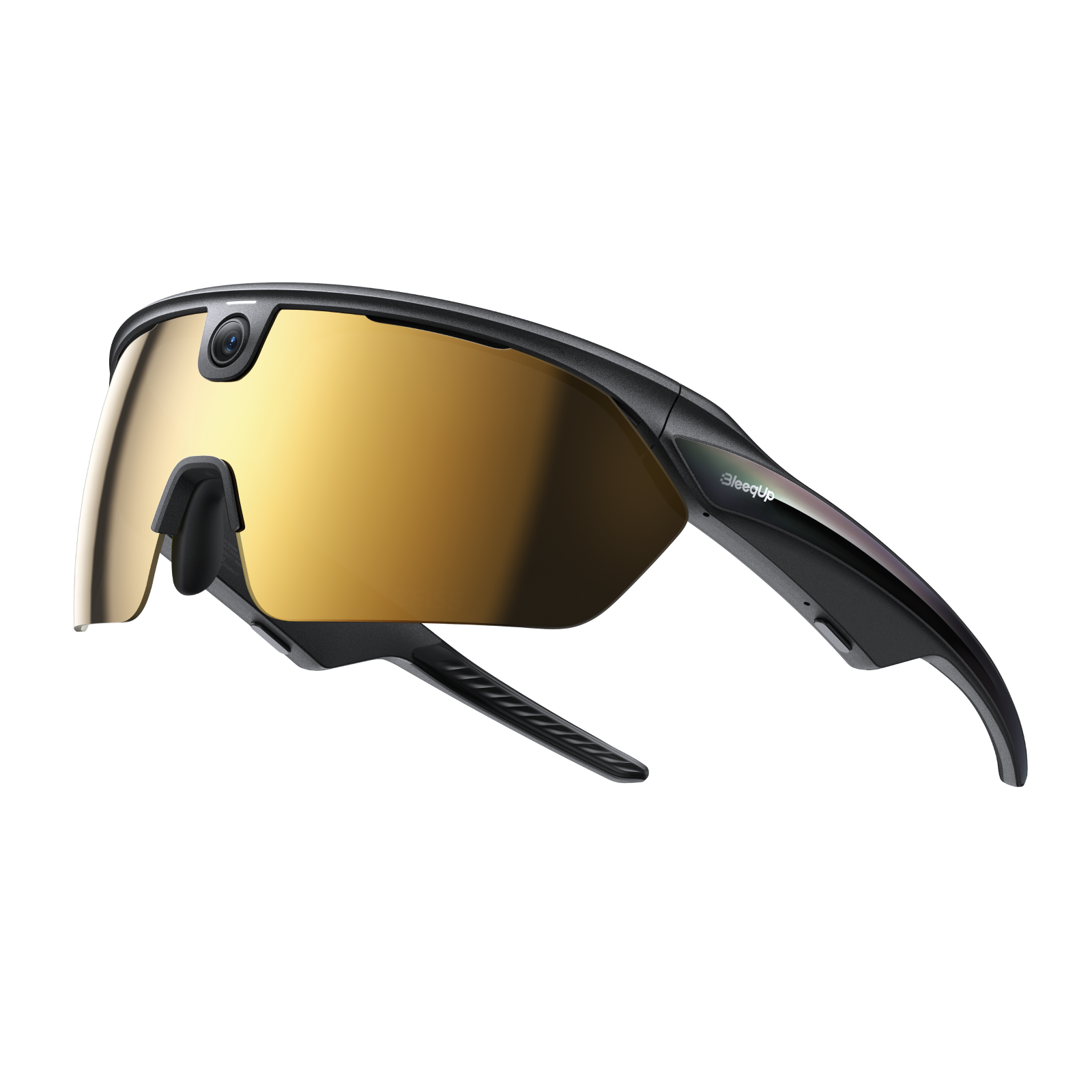 BleeqUp Rover AI Sports Glasses (Zeiss) Lenses - Black