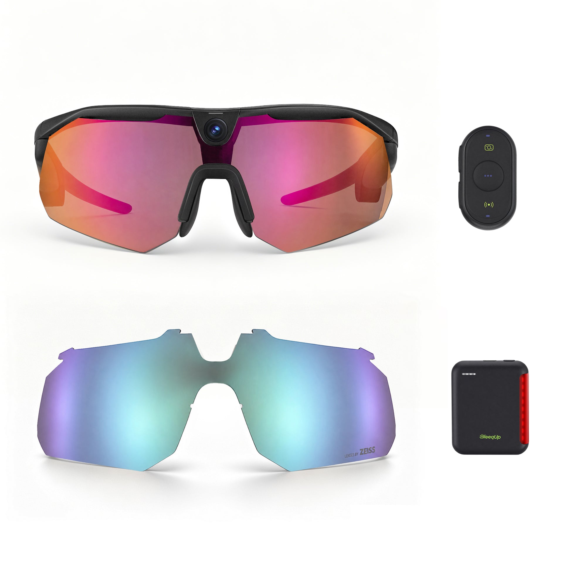 Gafas Deportivas con Cámara AI Ranger – Pack Definitivo