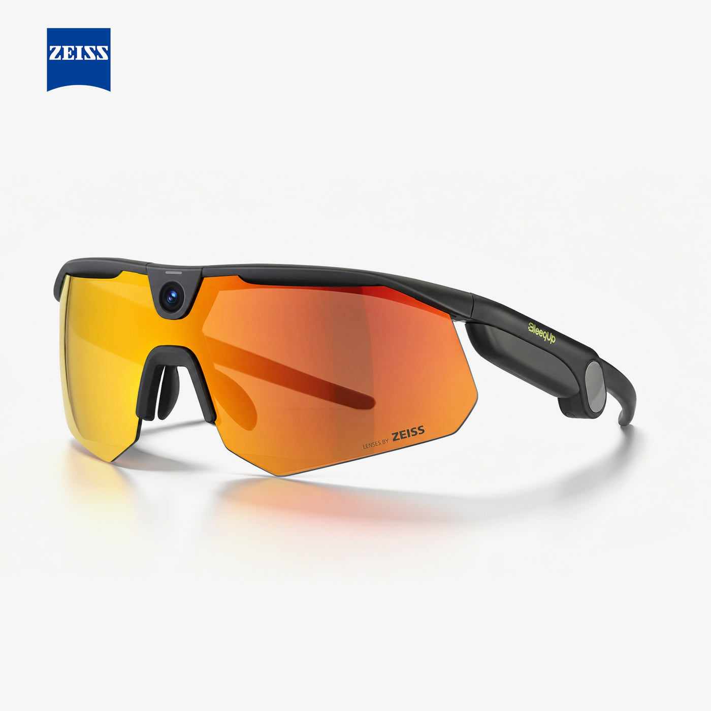 BleeqUp Ranger AI Sports Camera Glasses - Lenses by Zeiss