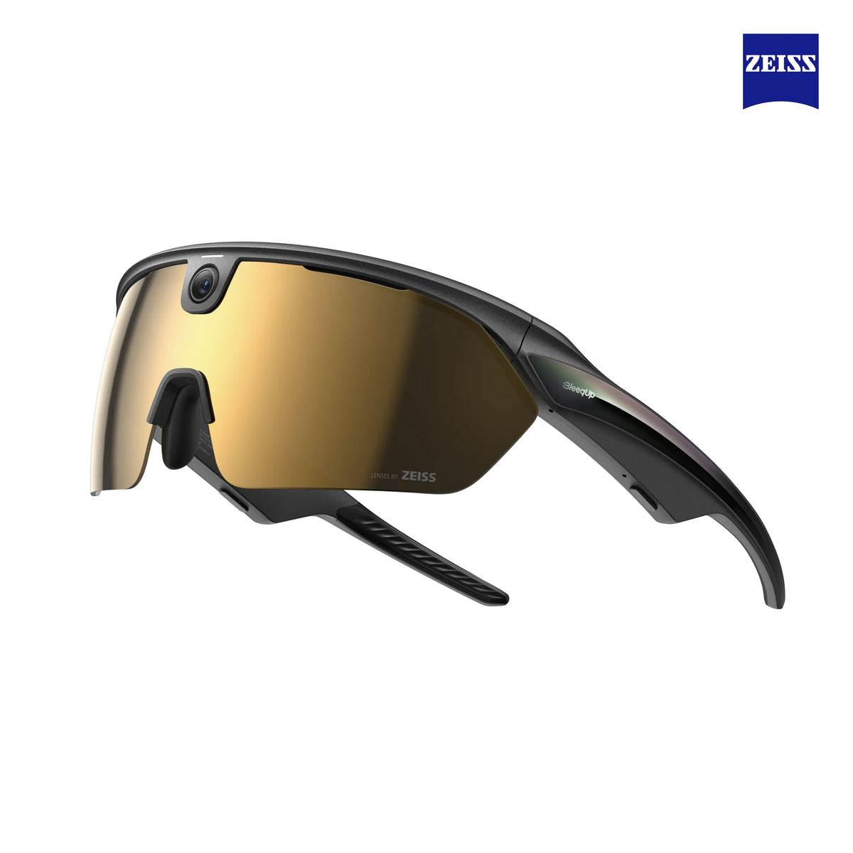 BleeqUp Rover AI Sports Glasses (Zeiss) Lenses - Black
