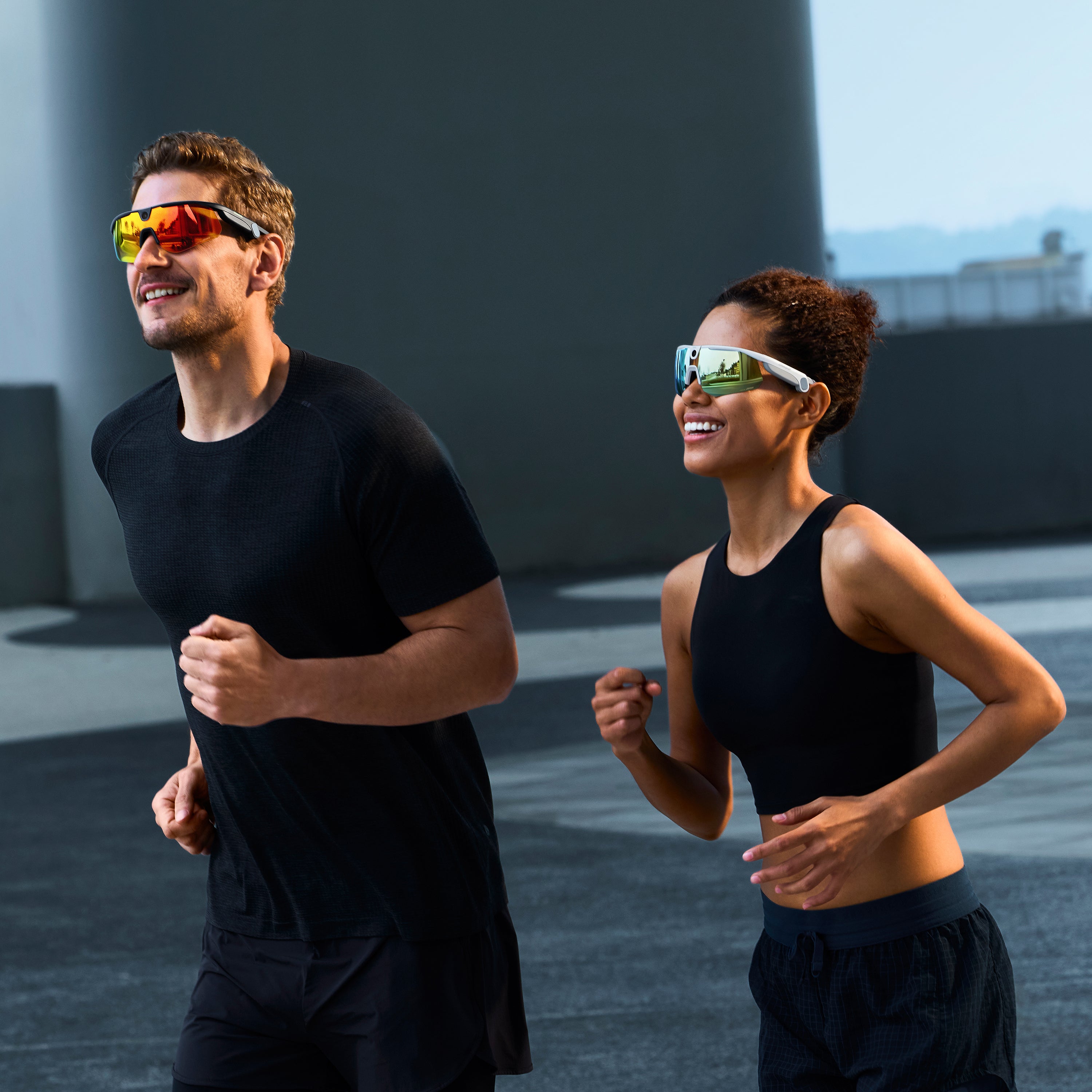 Occhiali Sportivi con Videocamera BleeqUp Ranger AI - Lenti Zeiss